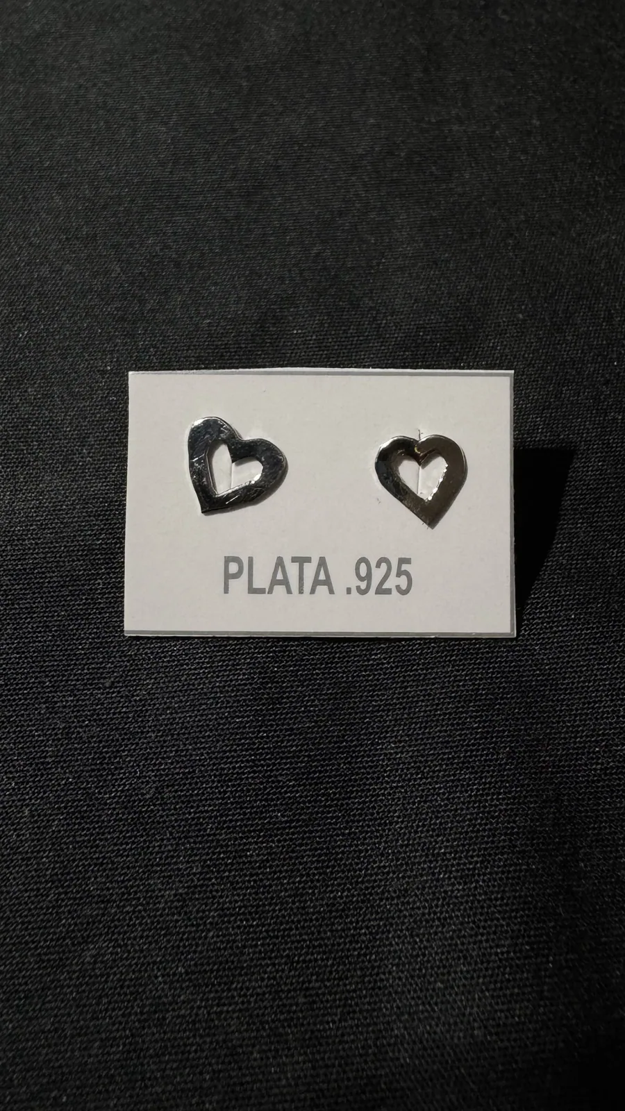 Broqueles de corazón